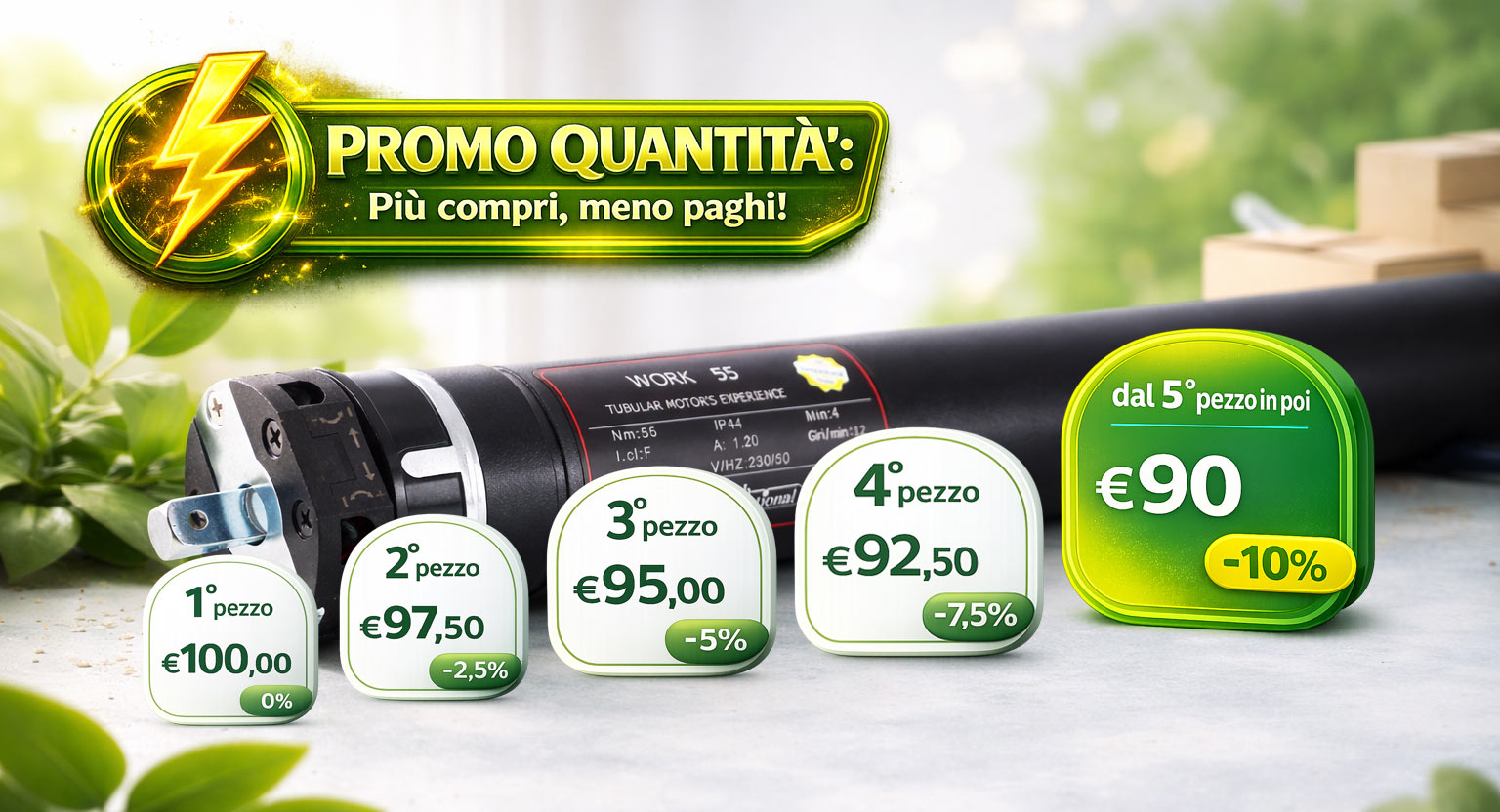 Promo quantità