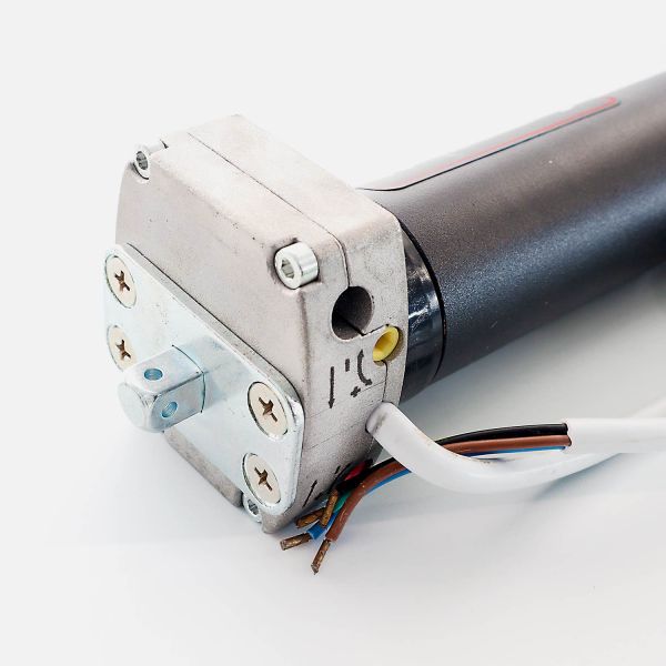 Motore elettrico Tech International serie SOS con manovra di soccorso e finecorsa meccanico