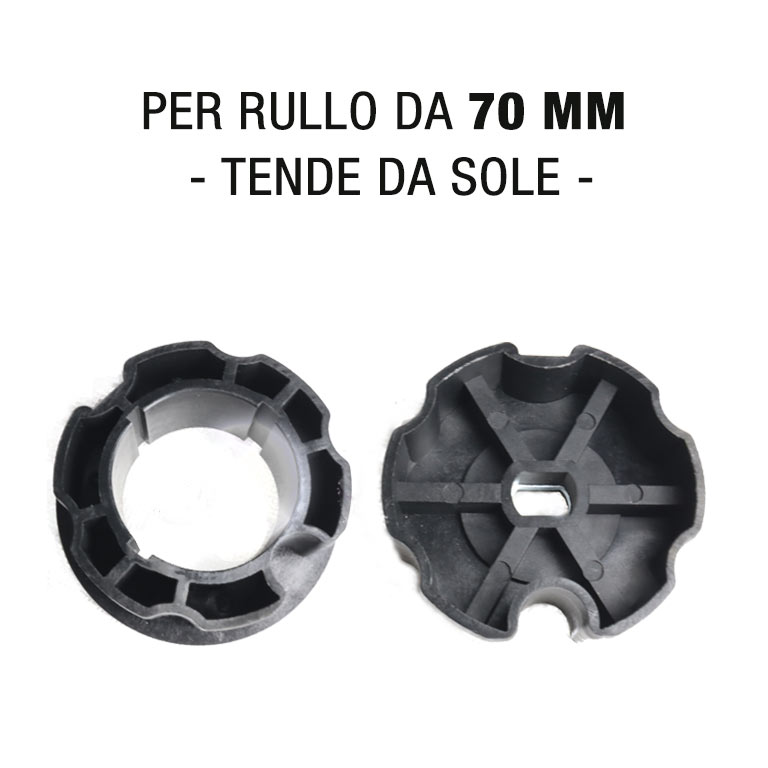 Ogiva da 70mm per tende da sole