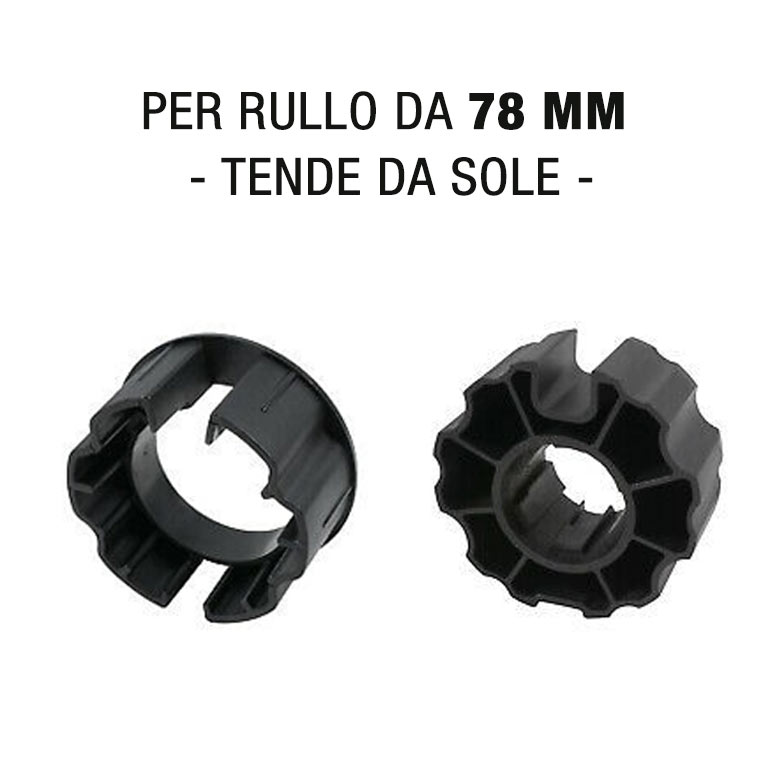 Ogiva da 78mm per tende da sole