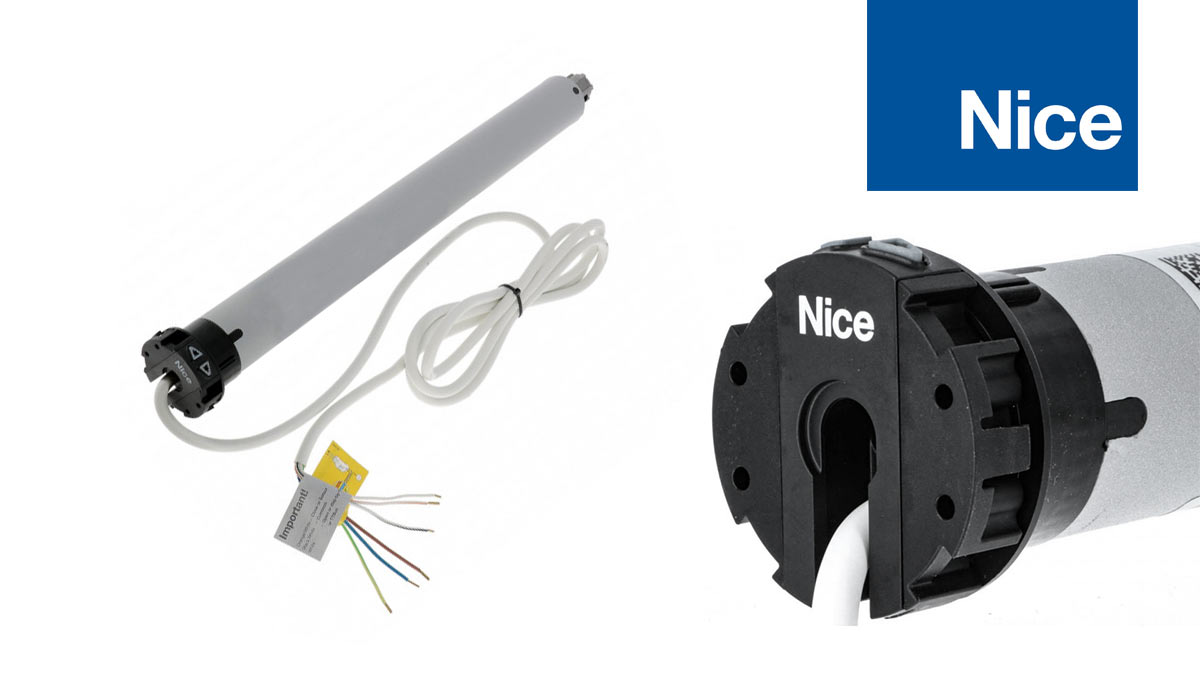 Motore Elettrico Nice Era Plus con finecorsa meccanico e telecomando TTBUS per tende e tapparelle