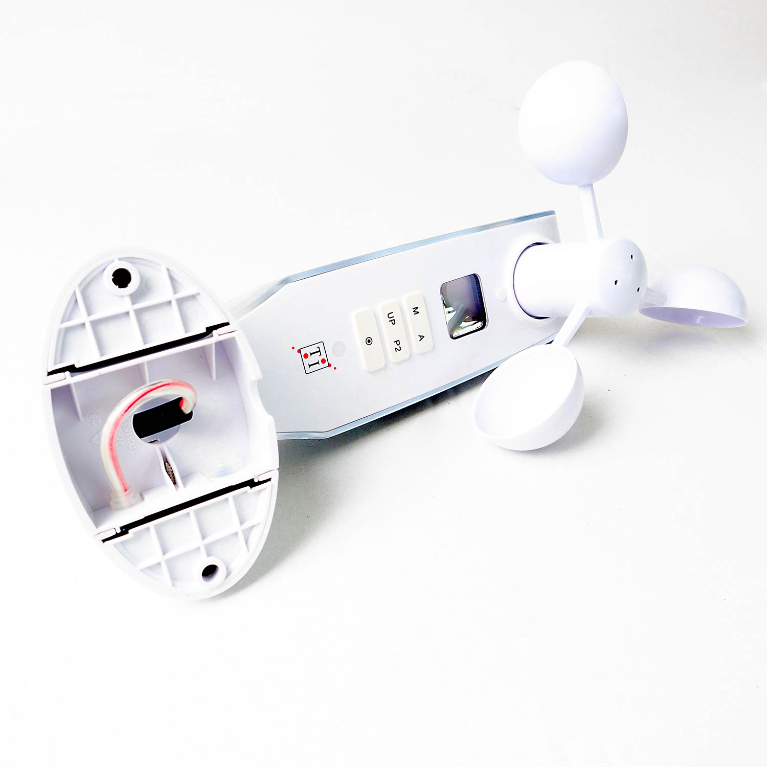 Anemometro economico Tech International SOLE/VENTO comando via radio