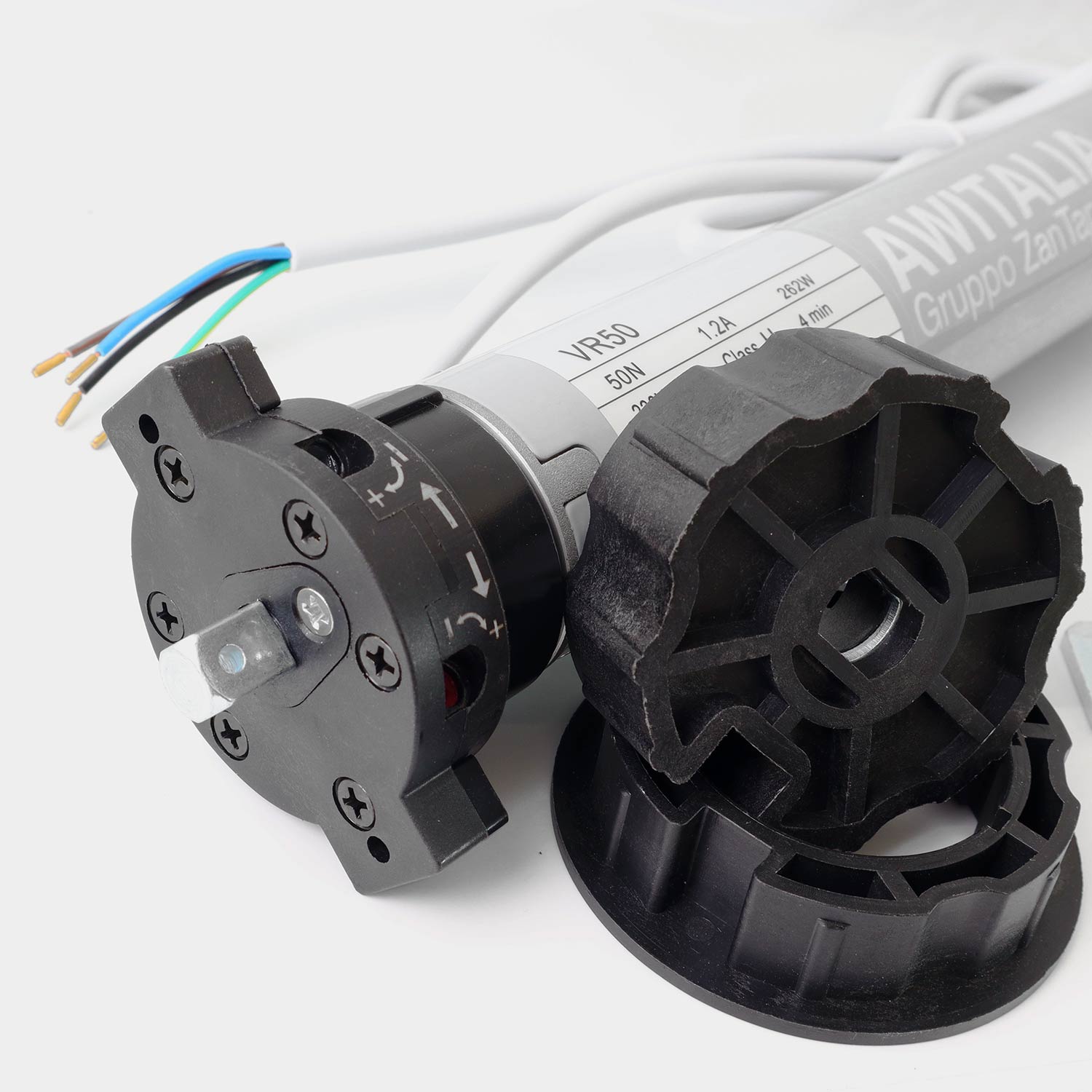 Motore Awitalia economico VR50 con finecorsa meccanico per tapparelle e tende