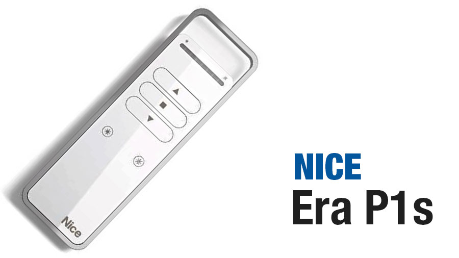 Telecomando Nice Era P1s con comando Sole on/off per tende e tapparelle