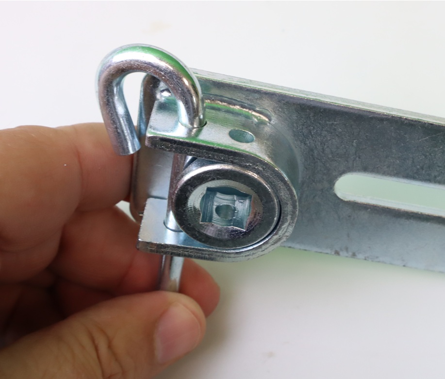 Staffa motore tapparella per cassonetti coibentati in acciaio zincato Regolabile