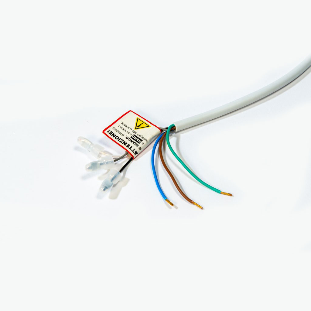 Motore elettrico Tech International SOS Radio con finecorsa meccanico manovra di soccorso e telecomando