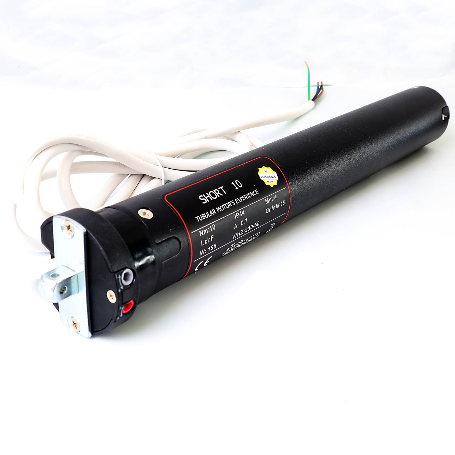 Motore Tech International serie SHORT con finecorsa meccanico e Lunghezza 40 cm