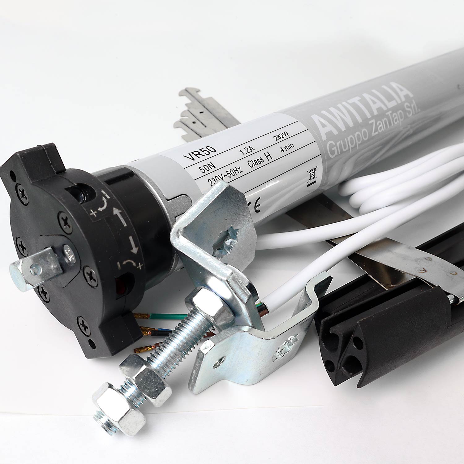 Motore Awitalia economico VR50 con finecorsa meccanico per tapparelle e tende