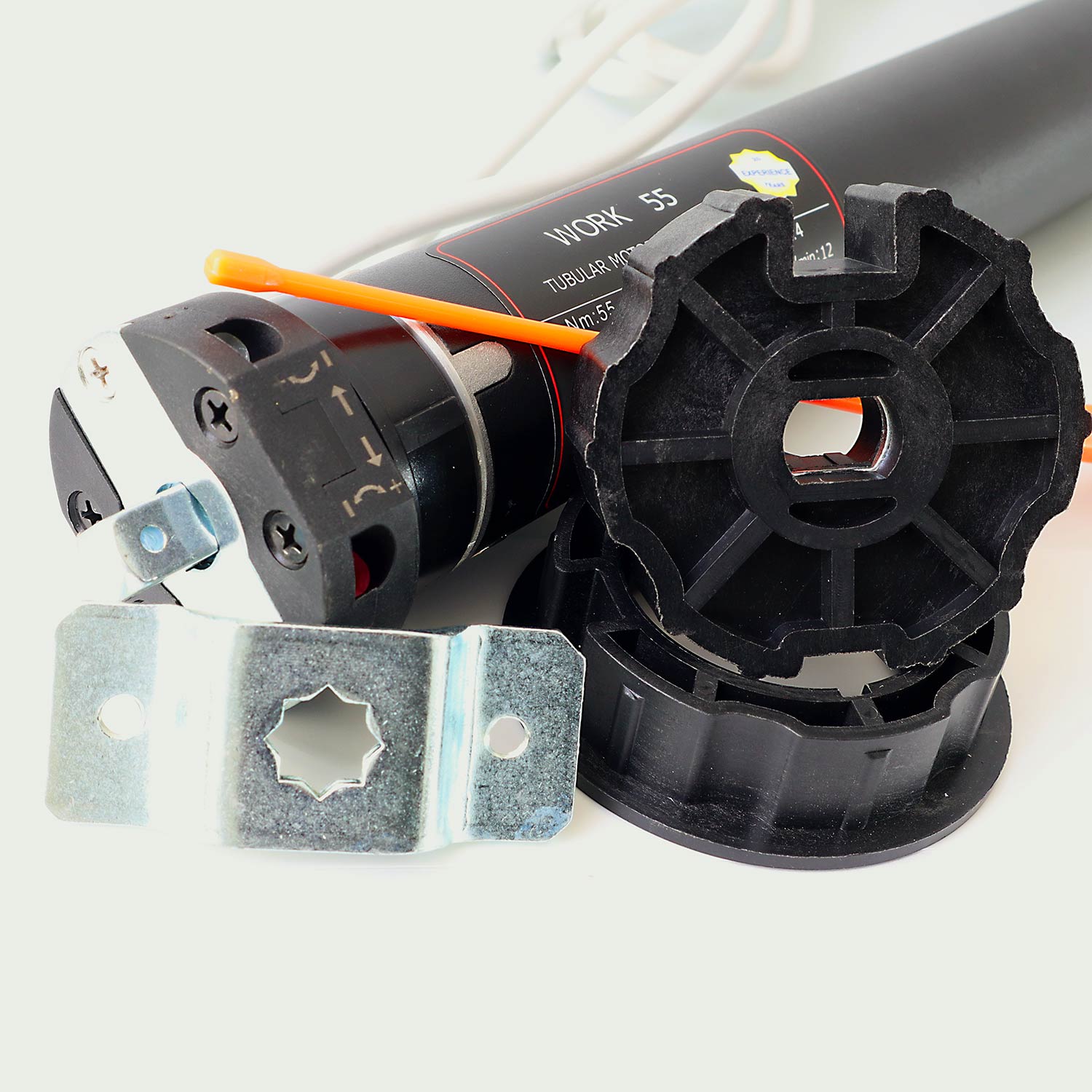 Motore economico Tech International serie Work Black con finecorsa meccanico