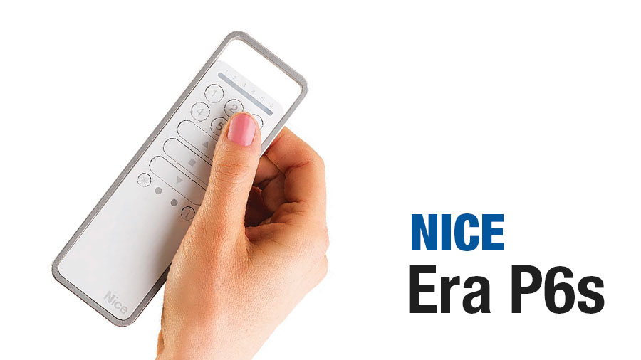 Telecomando Nice Era P6s con comando sole on/off per tende e tapparelle