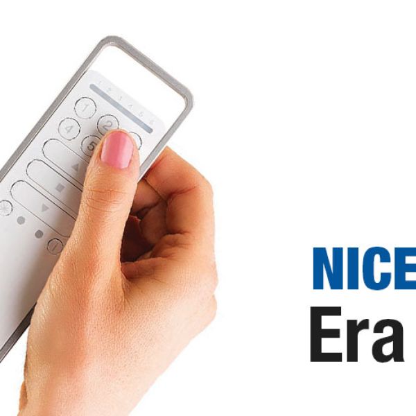 Telecomando Nice Era P6s con comando sole on/off per tende e tapparelle