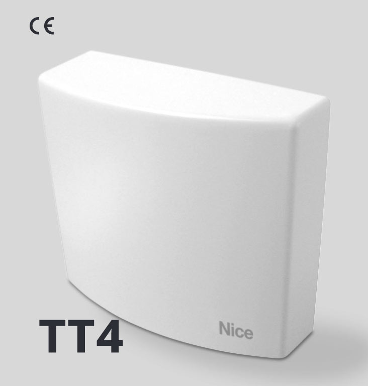 Centrale di comando Nice TT4 per tende da sole, con ricevitore integrato