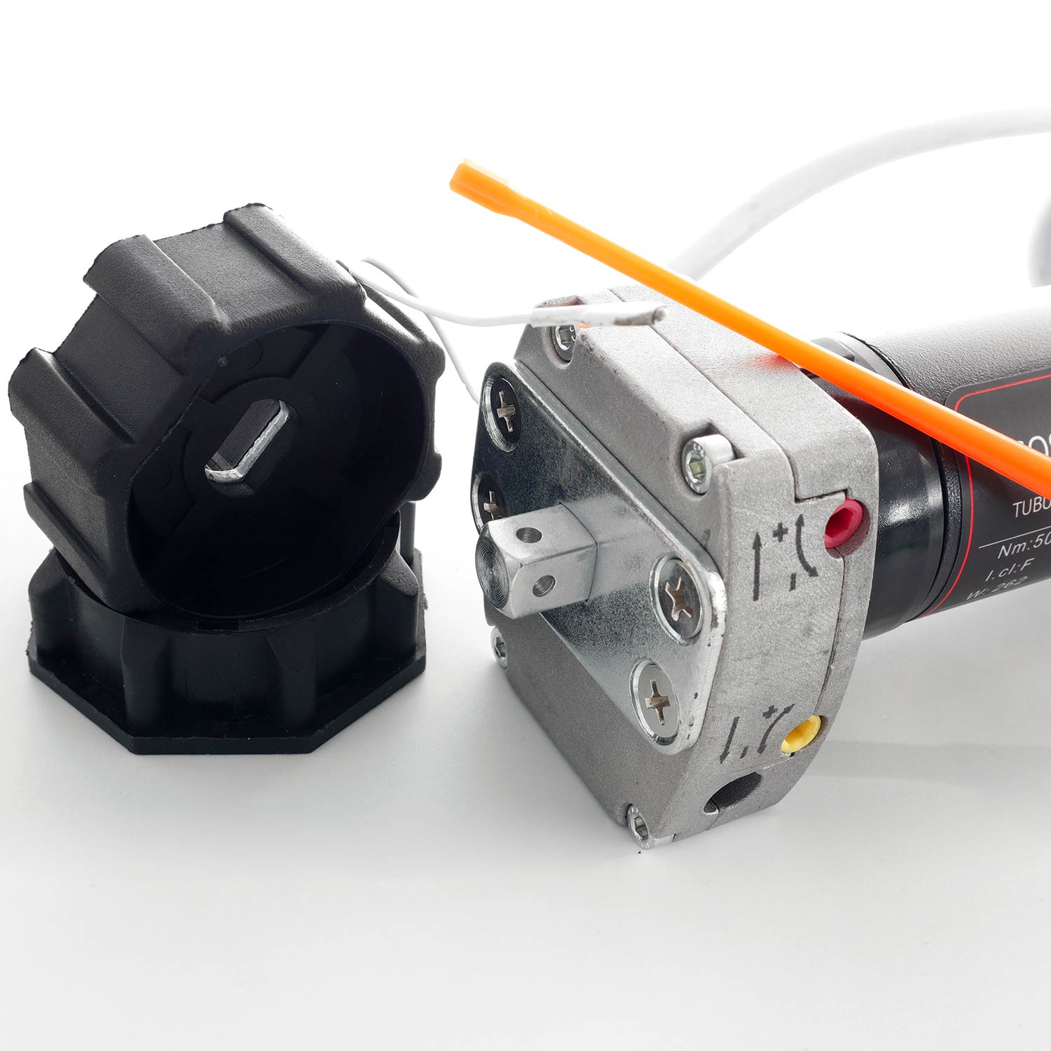 Motore elettrico Tech International SOS Radio con finecorsa meccanico manovra di soccorso e telecomando