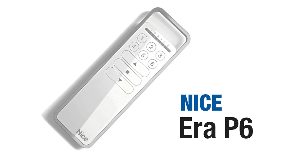 Telecomando Nice Era P6 per tende da sole, tapparelle e serrande