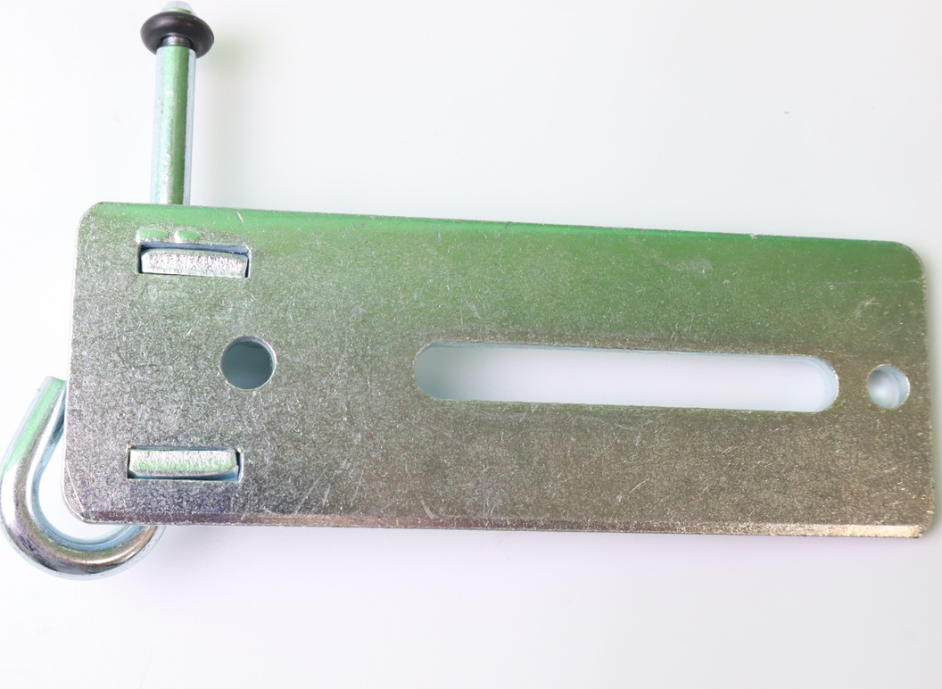 Staffa motore tapparella per cassonetti coibentati in acciaio zincato Regolabile