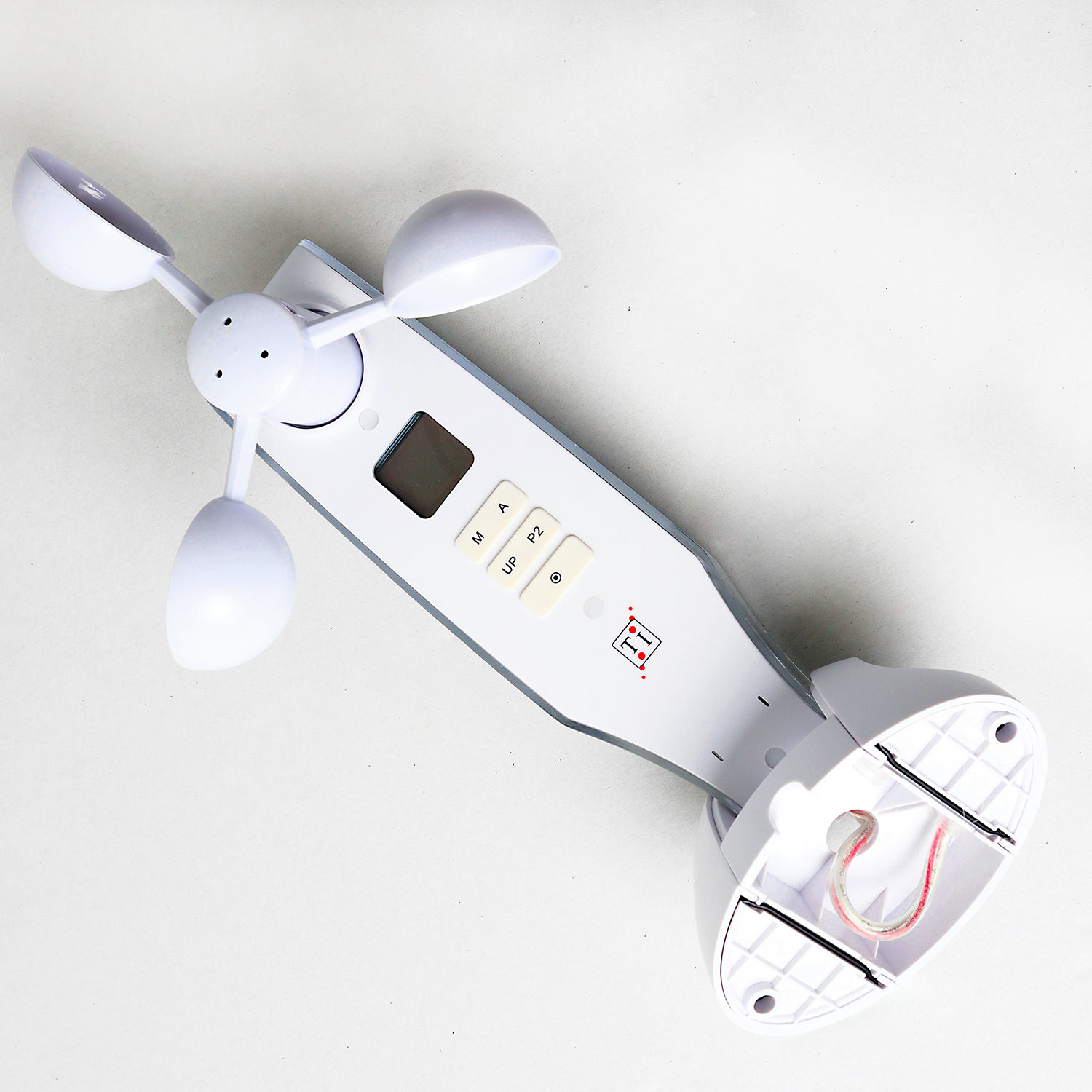 Anemometro economico a fotocellula Tech International SOLE/VENTO con comando radio