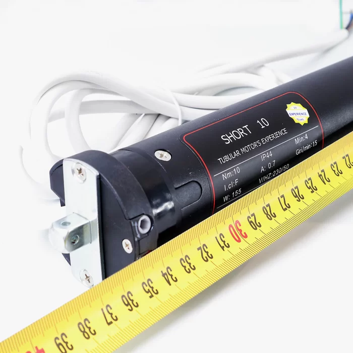 Motore Tech International serie SHORT con finecorsa meccanico e Lunghezza 40 cm 
