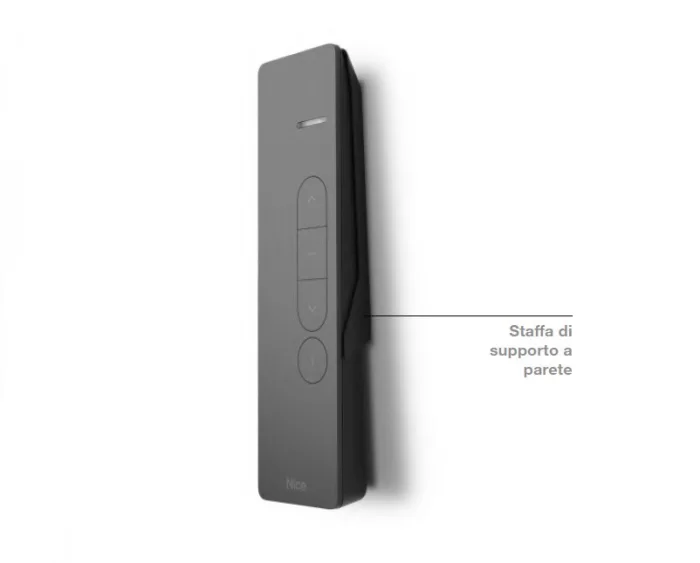 Telecomando Nice Domì P1 ad 1 canale mono/bidirezionale per tapparelle, tende e serrande