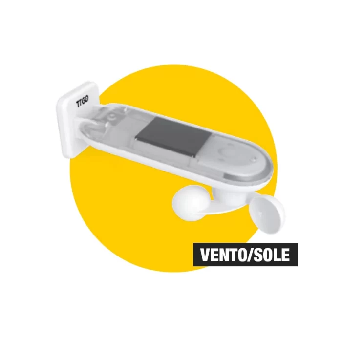Anemometro TGWS sensore climatico vento/sole via radio per motori TTGO