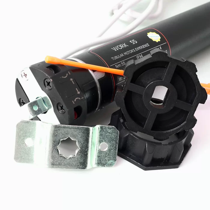 Motore economico Tech International serie Work Black con finecorsa meccanico